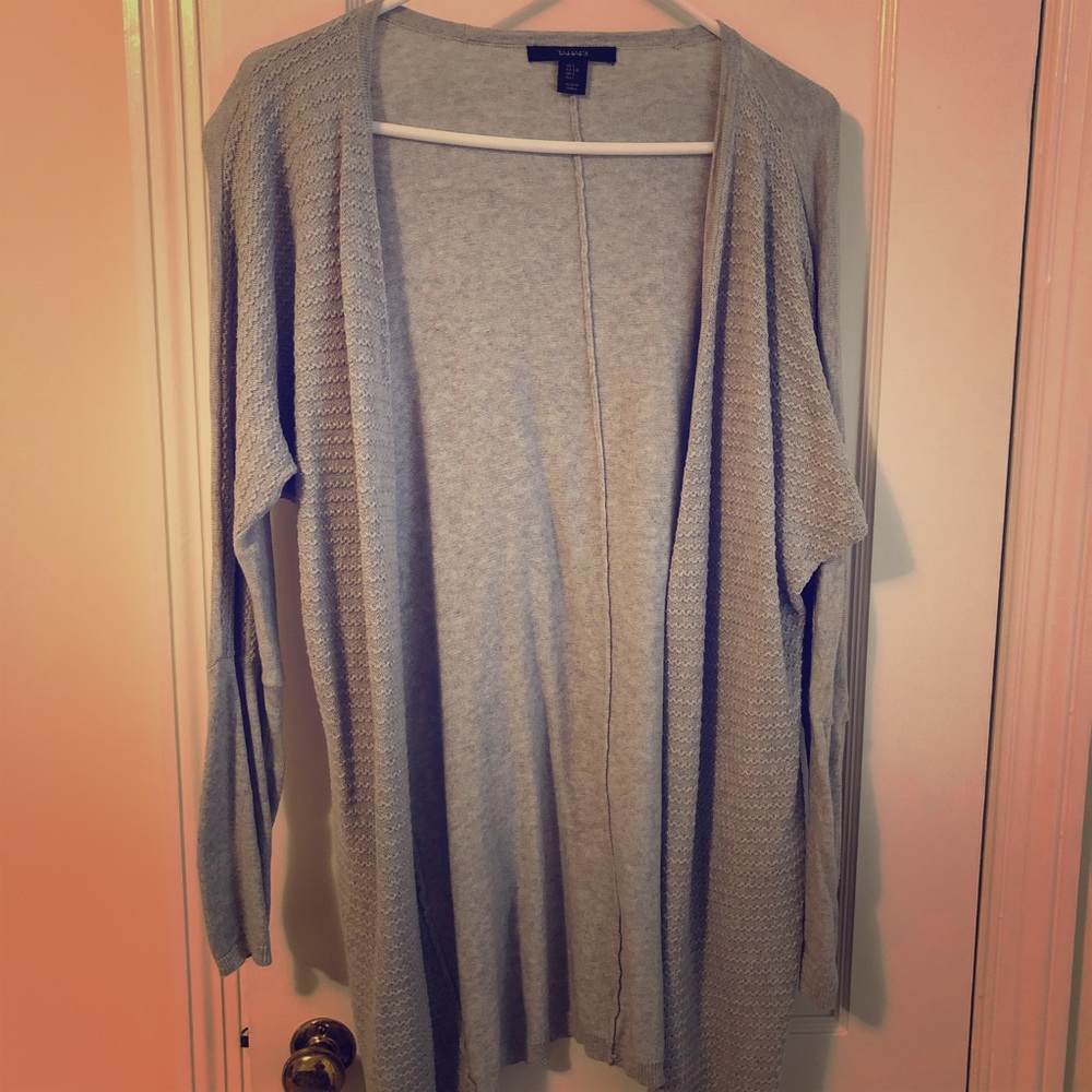 Cotton and cashmere blend sweater from Tahari